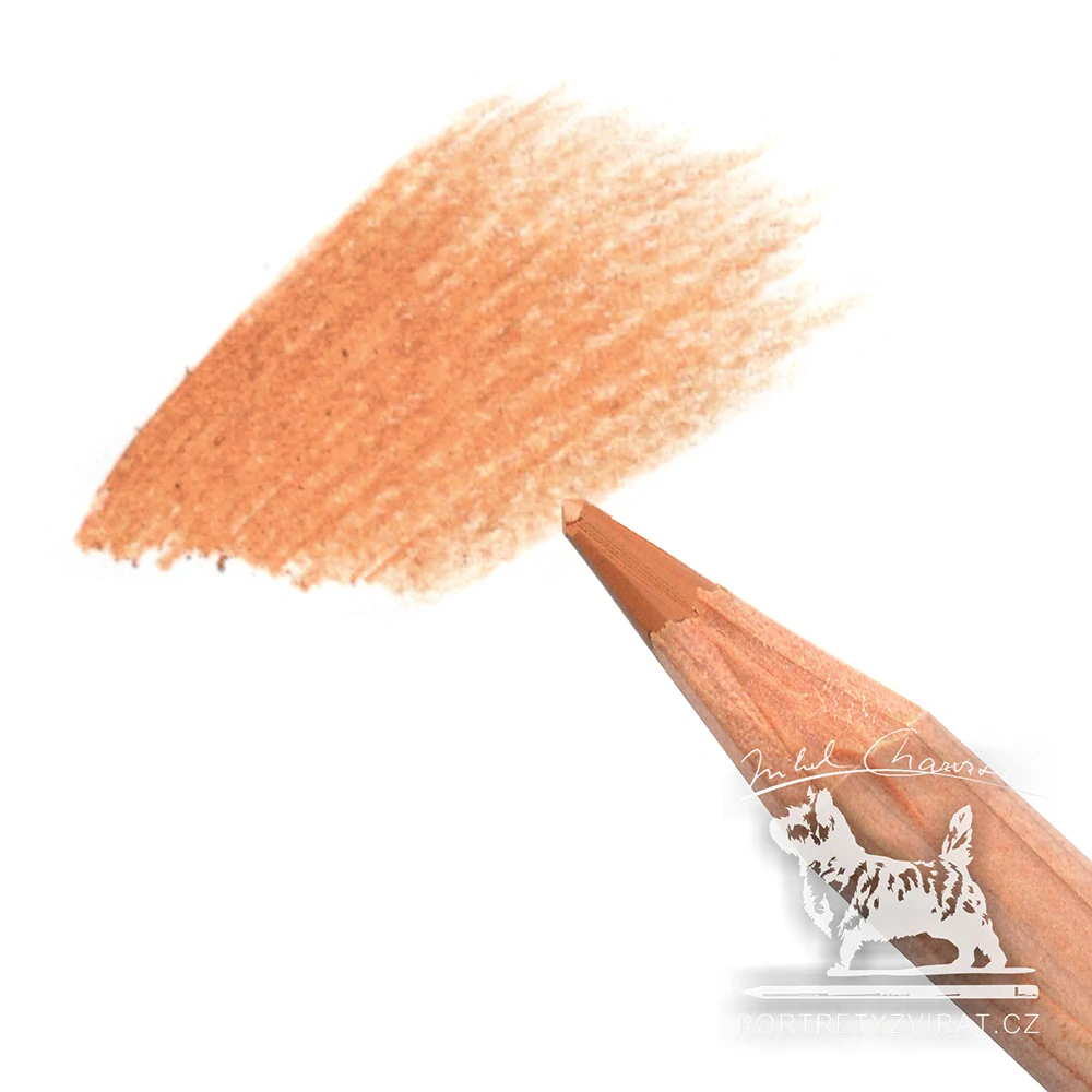 Caran d'Ache Luminance - 037 Brown ochre