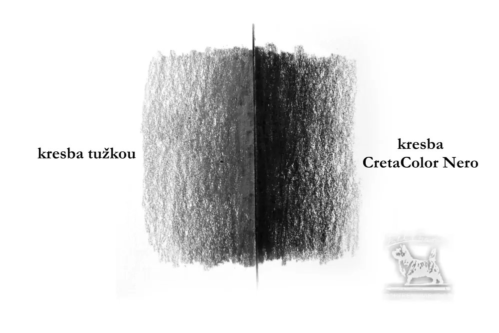 Olejová tužka CretaColor Nero č. 4 - hard