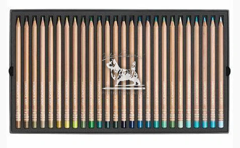 Caran d'Ache Luminance - 100 barev + 2 blendery (kartonový box)