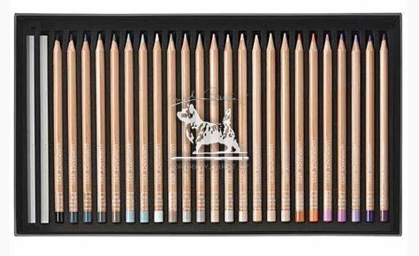Caran d'Ache Luminance - 76 barev + 2 blendery (kartonový box)