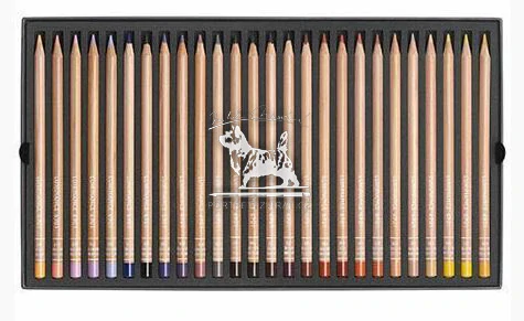 Caran d'Ache Luminance - 100 barev + 2 blendery (kartonový box)