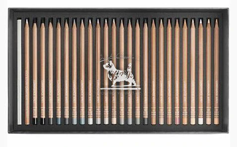 Caran d'Ache Luminance - 100 barev + 2 blendery (kartonový box)