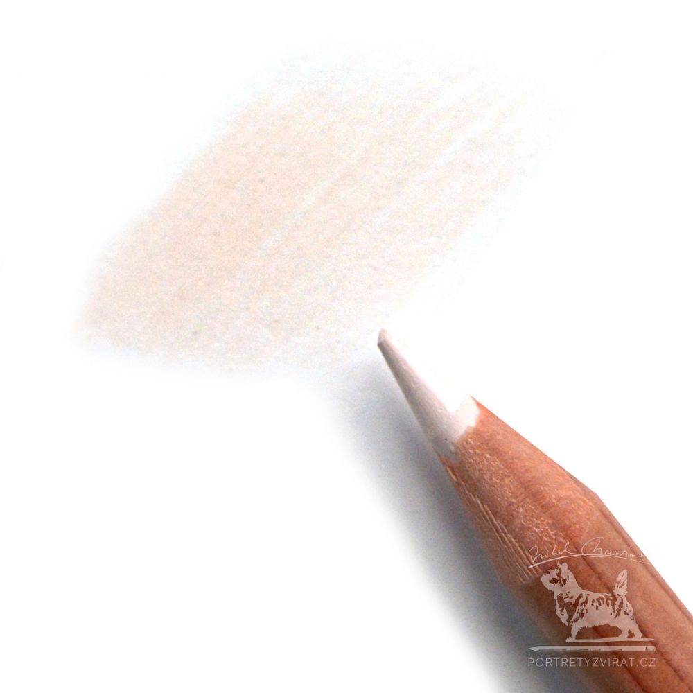 Caran d'Ache Luminance - 581 Pink White