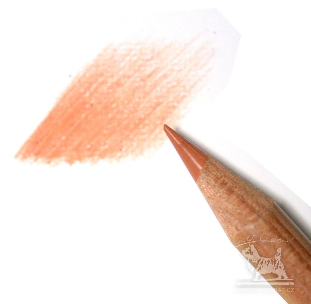 Caran d'Ache Luminance - 876 Burnt ochre 50%