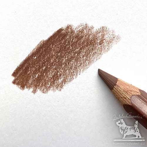 Caran d'Ache Pablo - 043 Brownisch orange