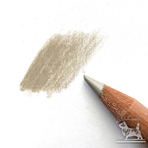 Caran d'Ache Luminance - 842 Raw Umber 10%