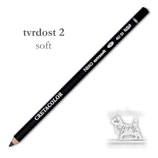 Olejová tužka CretaColor Nero č. 2 - soft