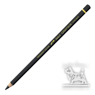 Caran d'Ache Pablo - 496 Ivory Black