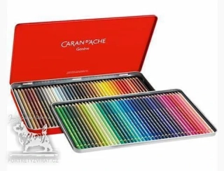 Caran d'Ache Pablo - 80 barev (kovový box)