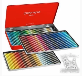 Caran d'Ache Pablo - 120 barev (kovový box)