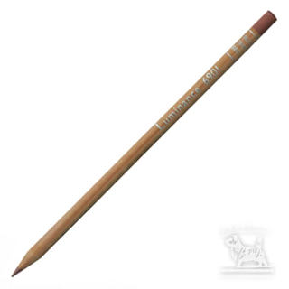 Caran d'Ache Luminance - 866 Burnt Sienna 50%