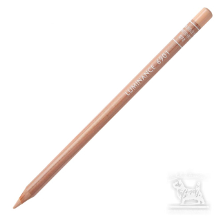 Caran d'Ache Luminance - 872 Burnt Ochre 10%