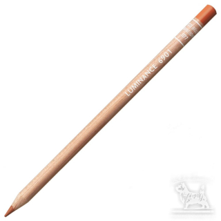 Caran d'Ache Luminance - 077 Burnt ochre