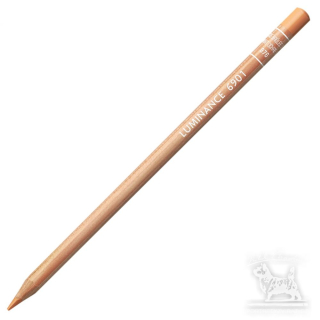 Caran d'Ache Luminance - 876 Burnt ochre 50%