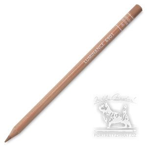 Caran d'Ache Luminance - 745 Warm Earth 40% (Dark Flesh)