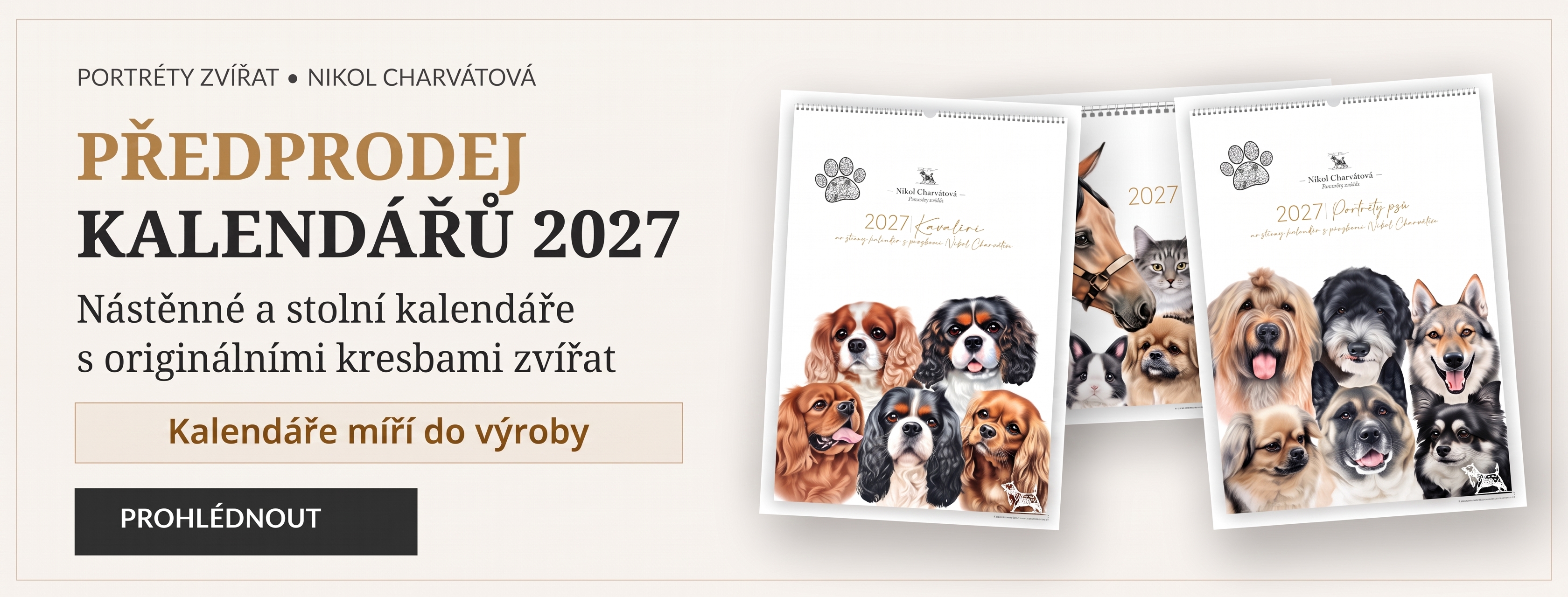 Předprodej kalendářů 2027 zahájen!